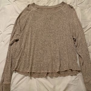 Aeropostale Pink Speckled Sweater Size S